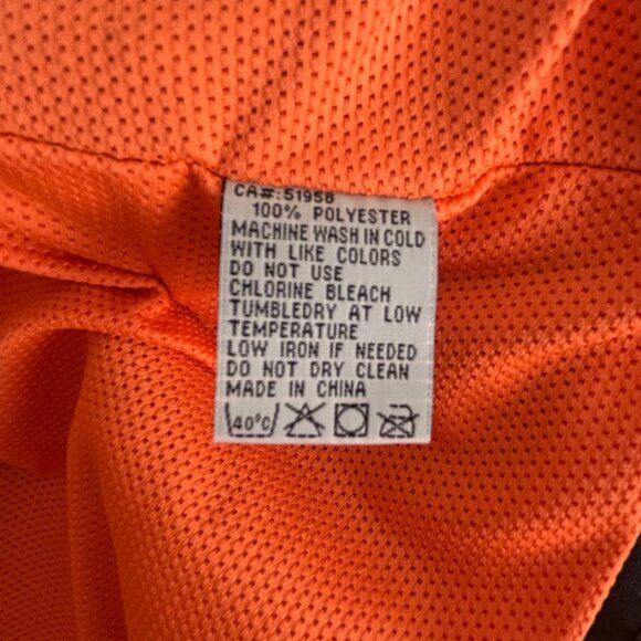 Oxygen black and orange fall jacket - Picture 8 of 12